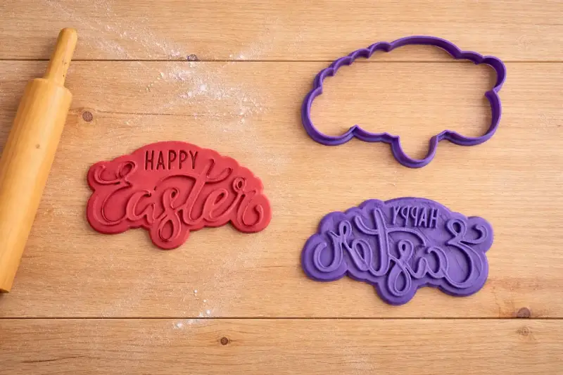 Κουπάτ Σφραγίδα Happy Easter No3